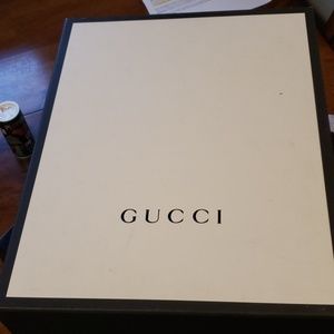 Gucci Shoe box and dust bag